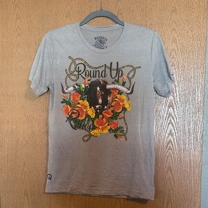 Rodeo Quincy Gray Short Sleeve Tee